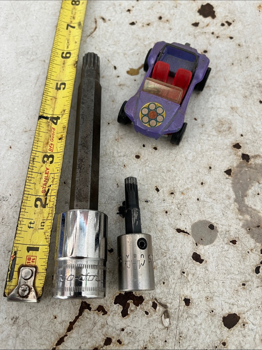VAP snap on 12 point and mac tools 12 point 6 mm Allen scocket Volkswagen Audi 2